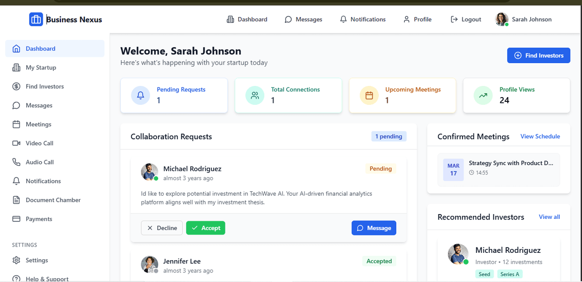 Business Nexus Platform
